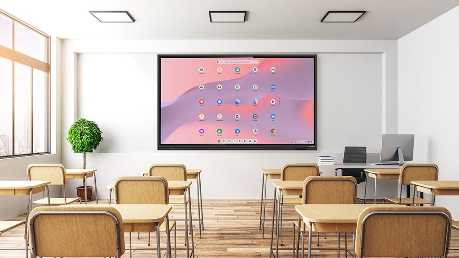 Newline Interactive Displays for Unified Communications